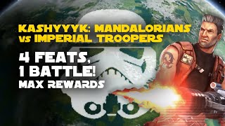 Clan Loyalty over Endless Ranks Kashyyyk Mandalorians vs Imp Troopers Galactic Challenge  SWGOH GC [upl. by Urbanus]