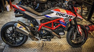 ducati hypermotard 821 service [upl. by Sharyl]