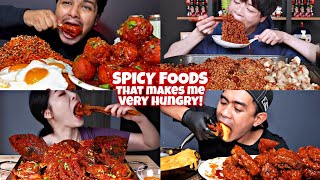 SPICY Mukbang Moments That Makes Me So HUNGRY🌶️🥵🤤 [upl. by Naloc]