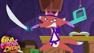 Ninja Foxie  Eena Meena Deeka  Videos for kids [upl. by Nahtnanhoj]