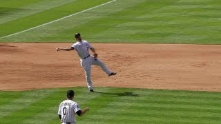 CINCOL Arenado makes a terrific barehanded play [upl. by Harhay]