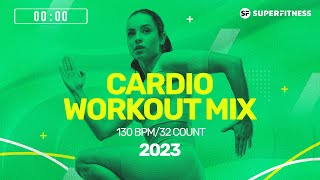 Cardio Workout Mix 2023 130 bpm32 count [upl. by Spindell]