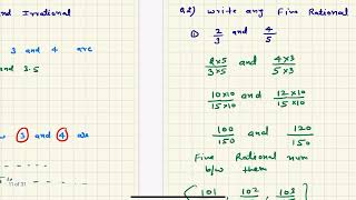 L2 Number System Class 9 by Dear Study  rational or irrational number between given two numbers [upl. by Euqor]