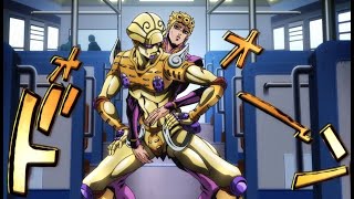 All JoJos Bizarre Adventure poses from Golden Wind part 1 video [upl. by Asirret]