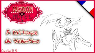 Hazbin Hotel Comic Dub VF FR quotÀ lattaque de Valentinoquot [upl. by Negroj]