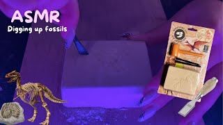 ASMR  Digging Up Fossils 🦴  Extremely Relaxing [upl. by Cirri]