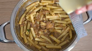 PASTA ALLA GENOVESE ricetta originale di Napoli con gli ziti spezzati [upl. by Lola847]