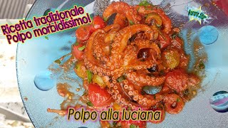 La ricetta originale del polpo alla luciana [upl. by Starks409]