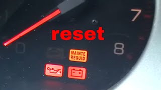 How to reset maint reqd  mainte requid  Acura RL 1998 [upl. by Missie]