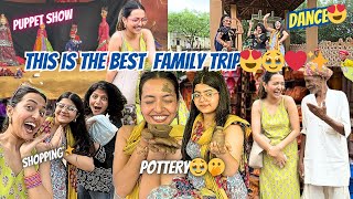 Everyone is so happy🥹✨First Family trip together🥹🫢✨🌷😍❤️DancePottery Daily vlog Shopping foodYR [upl. by Otero385]