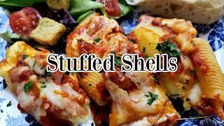 Simple Stuffed Shells Recipe with Ricotta Cheese [upl. by Ryhpez]