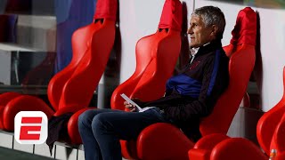 Barcelona’s embarrassing UCL loss reportedly the end for Quique Setien  ESPN FC [upl. by Ilagam411]