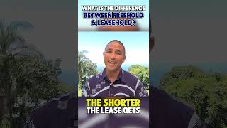 What Is the Difference Between Fee Simple amp Leasehold shorts hawaiirealestate [upl. by Eecrad]