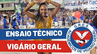 VIGÁRIO GERAL 2024  ENSAIO TÉCNICO [upl. by Bogie935]