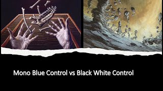 Premodern Testing  Mono Blue Control vs Black White Control  91324 [upl. by Enneibaf]