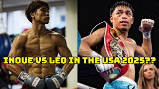 NAOYA INOUE 井上尚弥 VS ANGELO LEO IN LAS VEGAS DURING GOLDEN WEEK 2025 [upl. by Mosnar214]