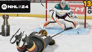 NHL 24 Goalie Be a Pro 13  quotFirst playoff startquot [upl. by Erinn]