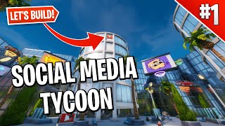 Building a TYCOON in Fortnite Creative Lets Build 1 [upl. by Gwynne]