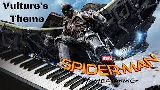 Vultures Theme  Marvels SpiderMan  Homecoming  Piano Cover   Tigre Solitaria [upl. by Acie50]