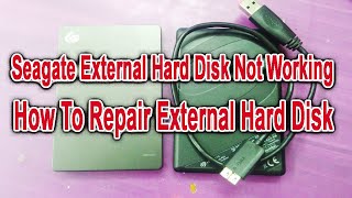 Seagate External Hard Disk Not Working  How To Repair External Hard Disk [upl. by Enecnarf958]