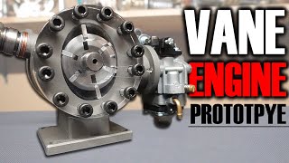 I Made A Rotary Vane Engine Prototype [upl. by Kirstin408]