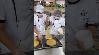 What Do Mooncake Factory Workers Do With Abacus And Brush streetfood mooncake food [upl. by Eornom]