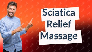 How do you massage your glutes for sciatica [upl. by Okajima]