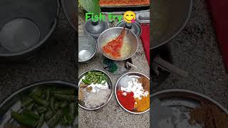 Fish fry yummy 😋😋food cookingshorts shortsvideo viralshort [upl. by Aicemed931]