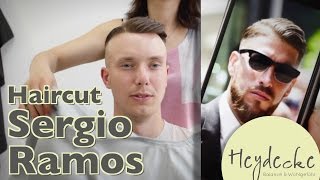 Sergio Ramos Frisur mit Haarteil  unser Haircut zur EM [upl. by Aihtibat]