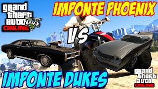 GTA 5 PS4  Imponte Dukes Vs Imponte Phoenix  105 GTA V [upl. by Nalda]