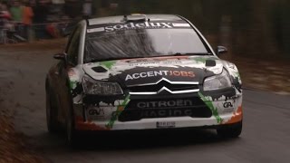 Onboard Le rallye du Condroz 2016 Bertrand Grooten Ouffet 1 [upl. by Dafodil]