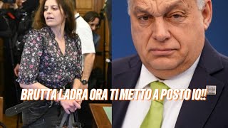 ORBAN METTE A TACERE SALIS DEFINITIVAMENTE AL PARLAMENTO EUROPEO quotSEI DAVVERO UNA GRANDISSIMA STR [upl. by Mehelhteb552]