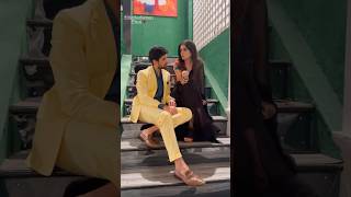 Bhavika Sharma and Hitesh Bharadwaj Offscreen Masti ghkkpm shorts ytshorts shortvideo youtube [upl. by Aikar]