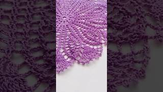 Crochet Lace Doily shortscrochet [upl. by Arch]