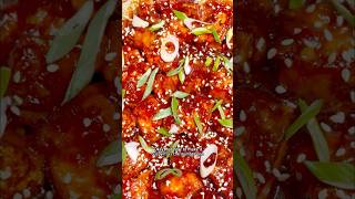 Finally how to get crispy tofu tips Crispy gochujang tofu 😍🌶️ crispytofu veganrecipes recipe [upl. by Ecaj]