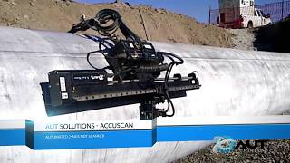 AccuScan 2Axis NDT Scanner for Automated Corrosion Mapping TOFD and Phased Array  No Audio [upl. by Eintihw]