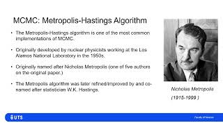 Introduction to Markov Chain Monte Carlo MCMC and the MetropolisHastings Algorithm [upl. by Noemis825]