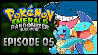 Pokémon Emerald Randomizer Nuzlocke  Ep 5 quotStarter Seaquot [upl. by Lorant]