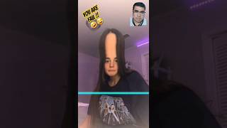 Your Head Become Elongated Do You Want to Try Making Your Head Longer Too 🤣 funnyvideo [upl. by Neelac]