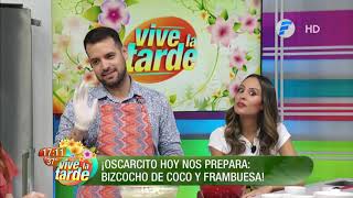 Bizcocho de coco y frambuesa  Receta VLT [upl. by Ahen492]