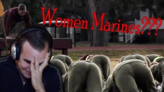 Estonian Soldier reacts to Women in the US Marines [upl. by Lourie]