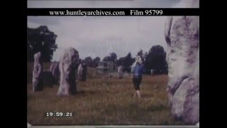 Avebury Stone Circle 1959  Film 95799 [upl. by Egief313]