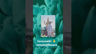 saraswati temple🙏basara aksharaabyasam [upl. by Aiki]