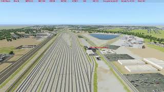 Run 8 Road Train USTOSFT04 Through the NEW DLC Modesto to Fresno SoCal Part 102 [upl. by Rorrys76]