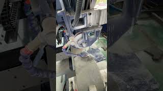 Vertical wire saw machine for cutting wiresawmachine veritcalwiresawmachine [upl. by Ecinad339]