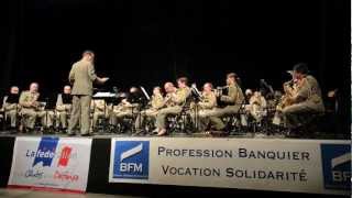 Musique de lArmée Blindée Cavalerie à Colmar pour la Fédération des clubs de la défense [upl. by Alhan183]