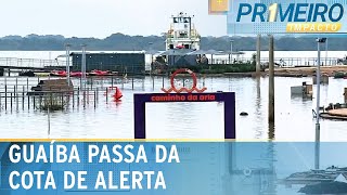 Chuvas voltam no RS e Guaíba passa da cota de alerta  Primeiro Impacto 200624 [upl. by Ekenna]