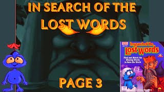 in search of the lost words page 3 1995 [upl. by Ramahs]