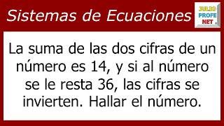 Problema 3 con SISTEMAS DE ECUACIONES LINEALES 2×2 [upl. by Matta]