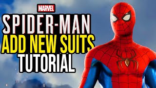 NEW 2022 How To Install NEW Suit Slots in Marvels SpiderMan PC  Full TUTORIAL [upl. by Mellar]